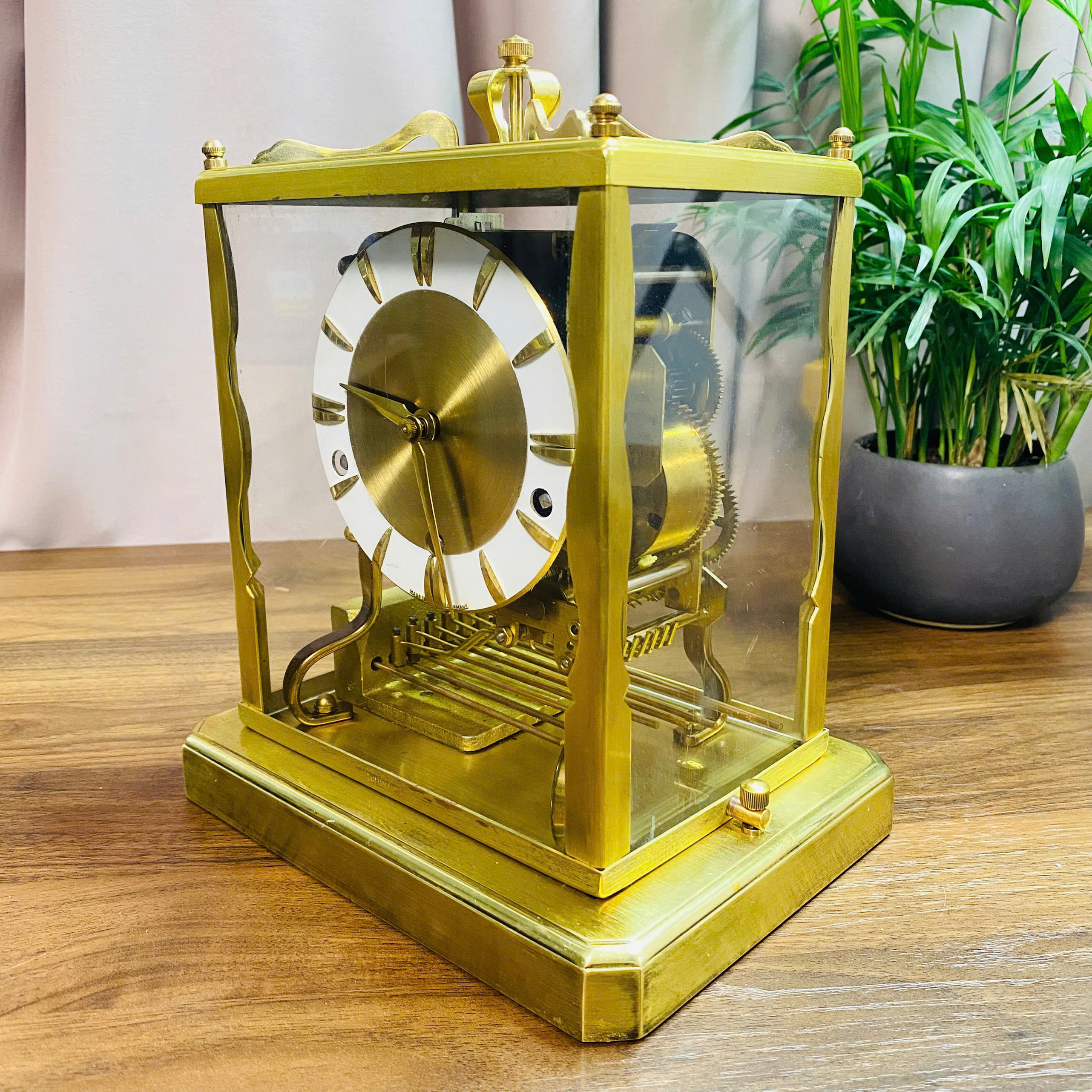 Đồng hồ để bàn Schatz 8 gông 8 búa 3 bản nhạc khó kiếm