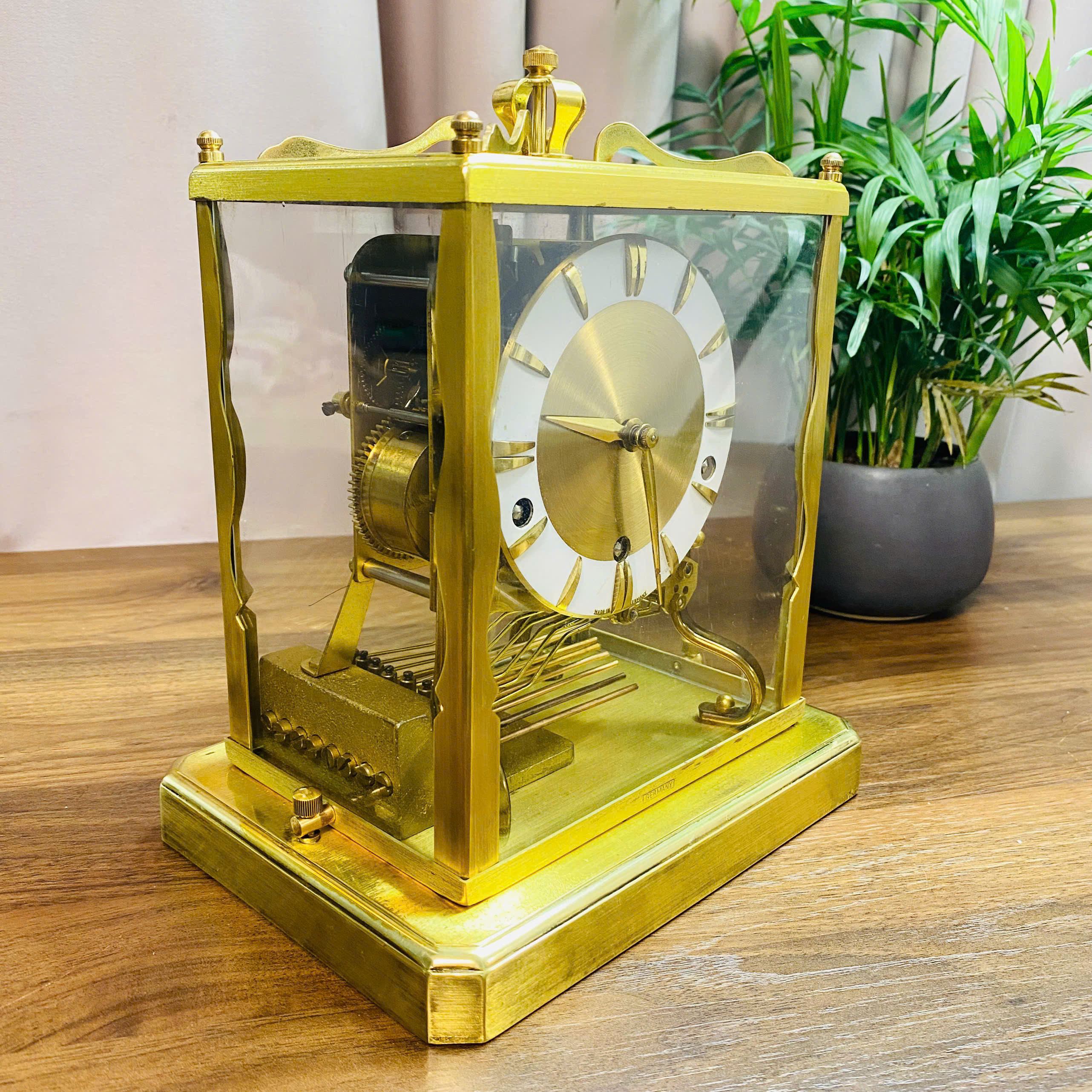 Đồng hồ để bàn Schatz 8 gông 8 búa 3 bản nhạc khó kiếm