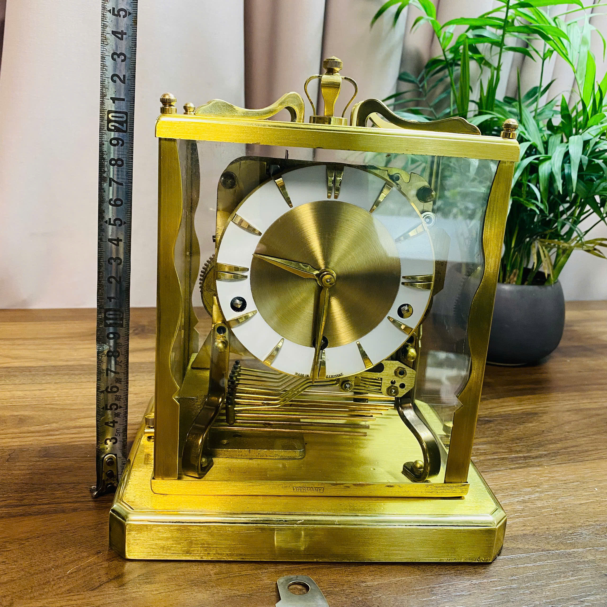 Đồng hồ để bàn Schatz 8 gông 8 búa 3 bản nhạc khó kiếm