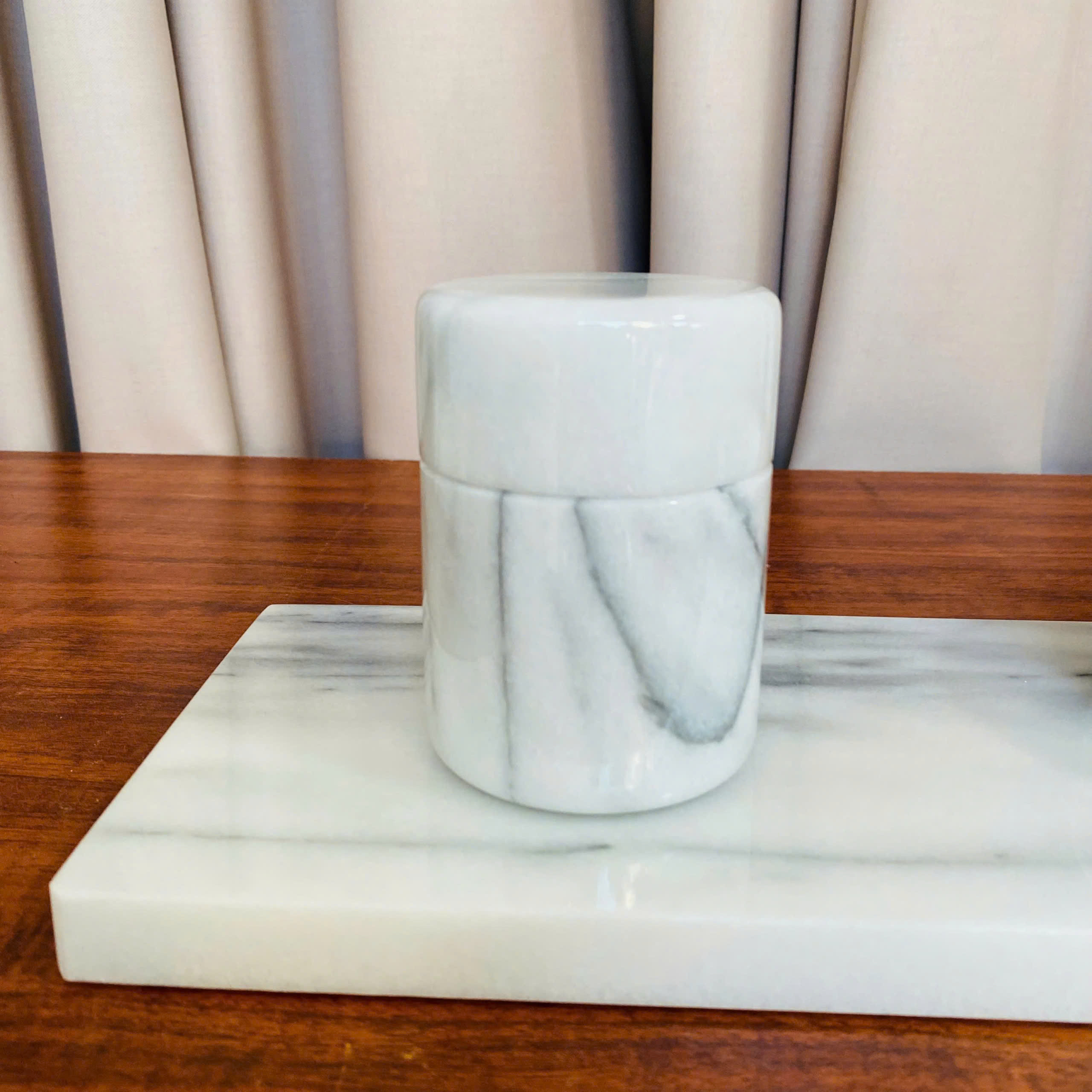 Gạt tàn đá ngọc Onyx tự nhiên
