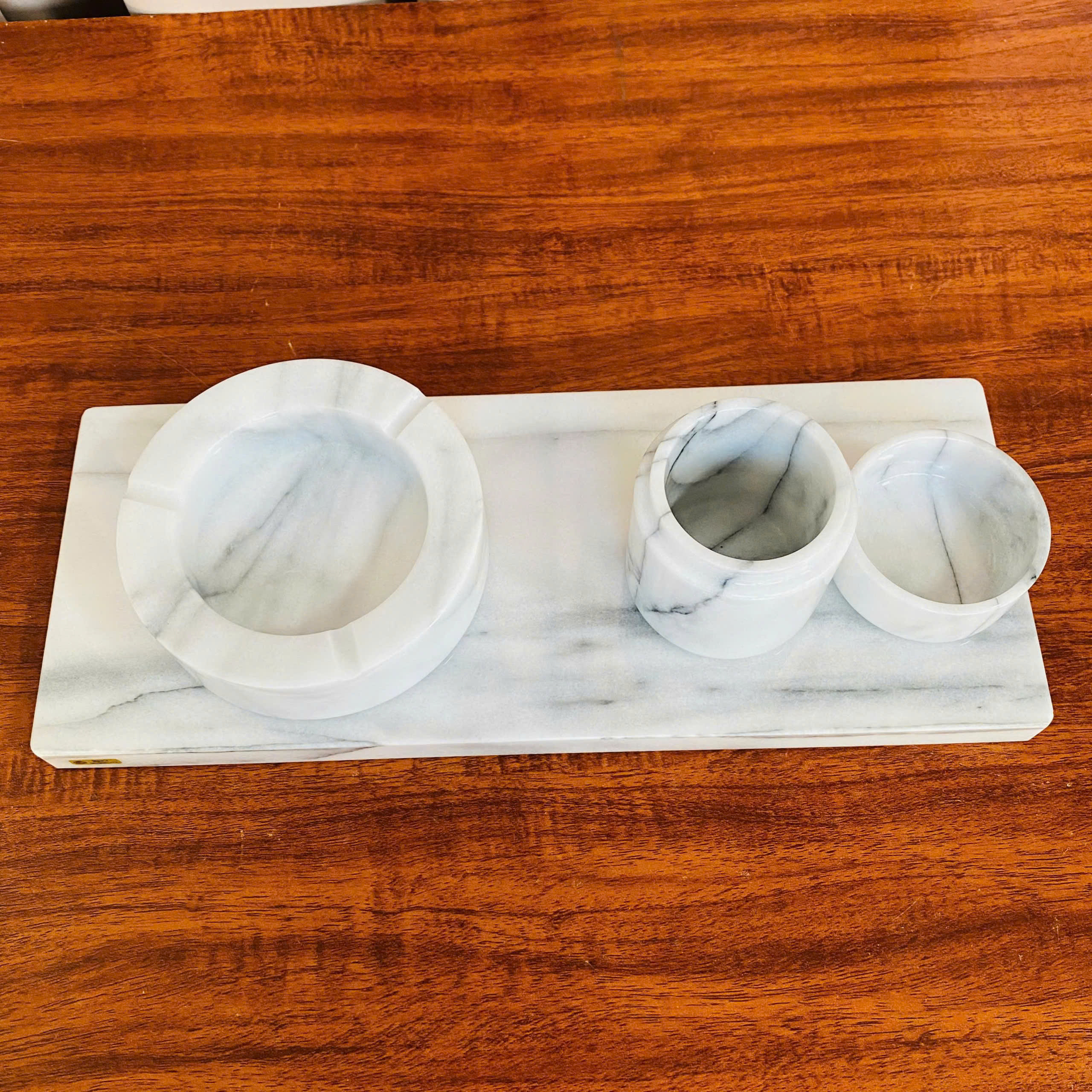 Gạt tàn đá ngọc Onyx tự nhiên