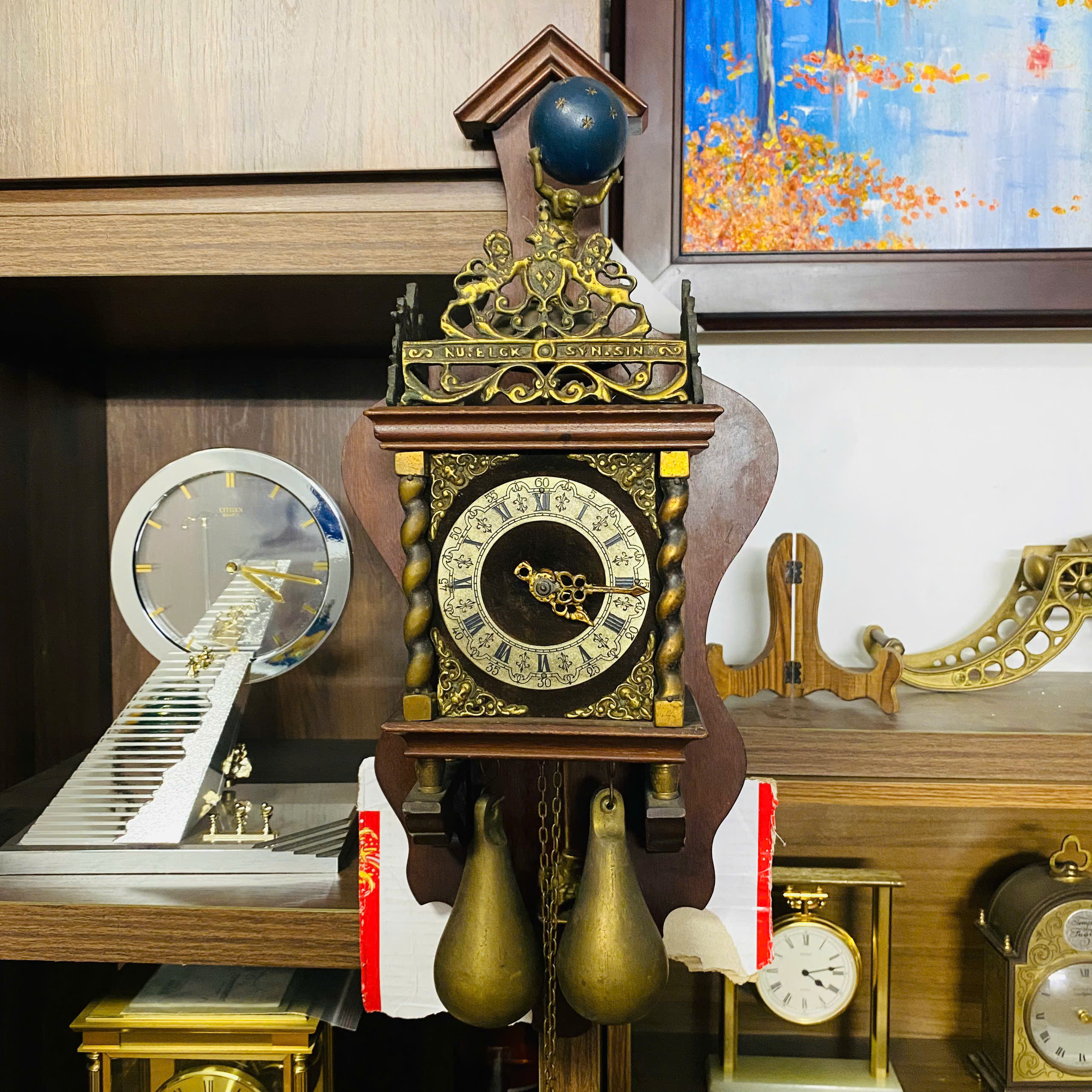 Đồng hồ treo tường tạ lê Wuba Hà Lan size trung