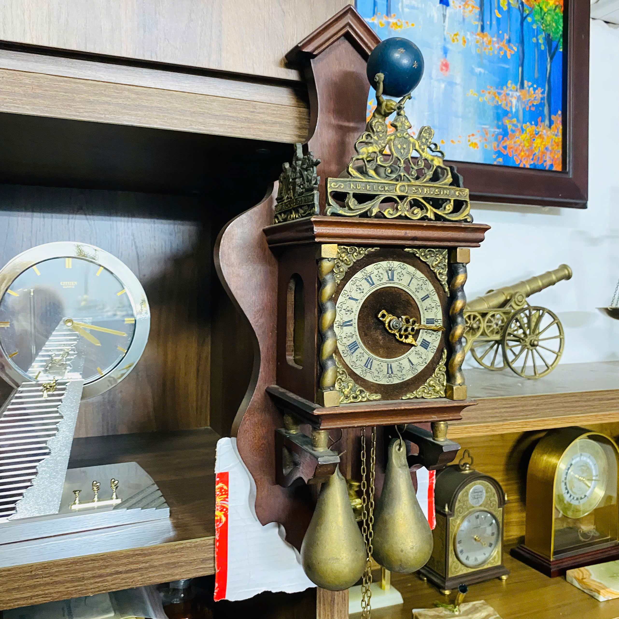 Đồng hồ treo tường tạ lê Wuba Hà Lan size trung