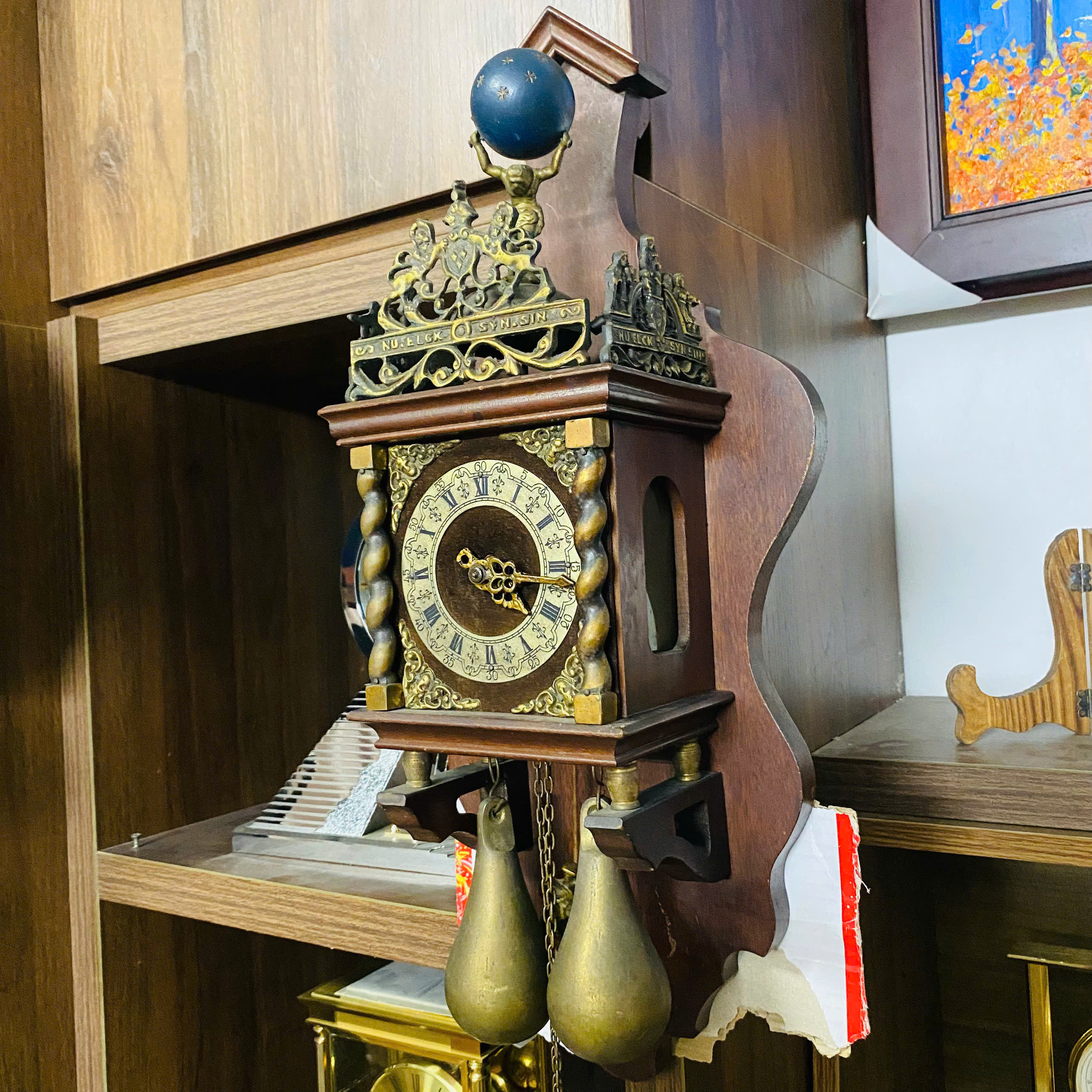 Đồng hồ treo tường tạ lê Wuba Hà Lan size trung
