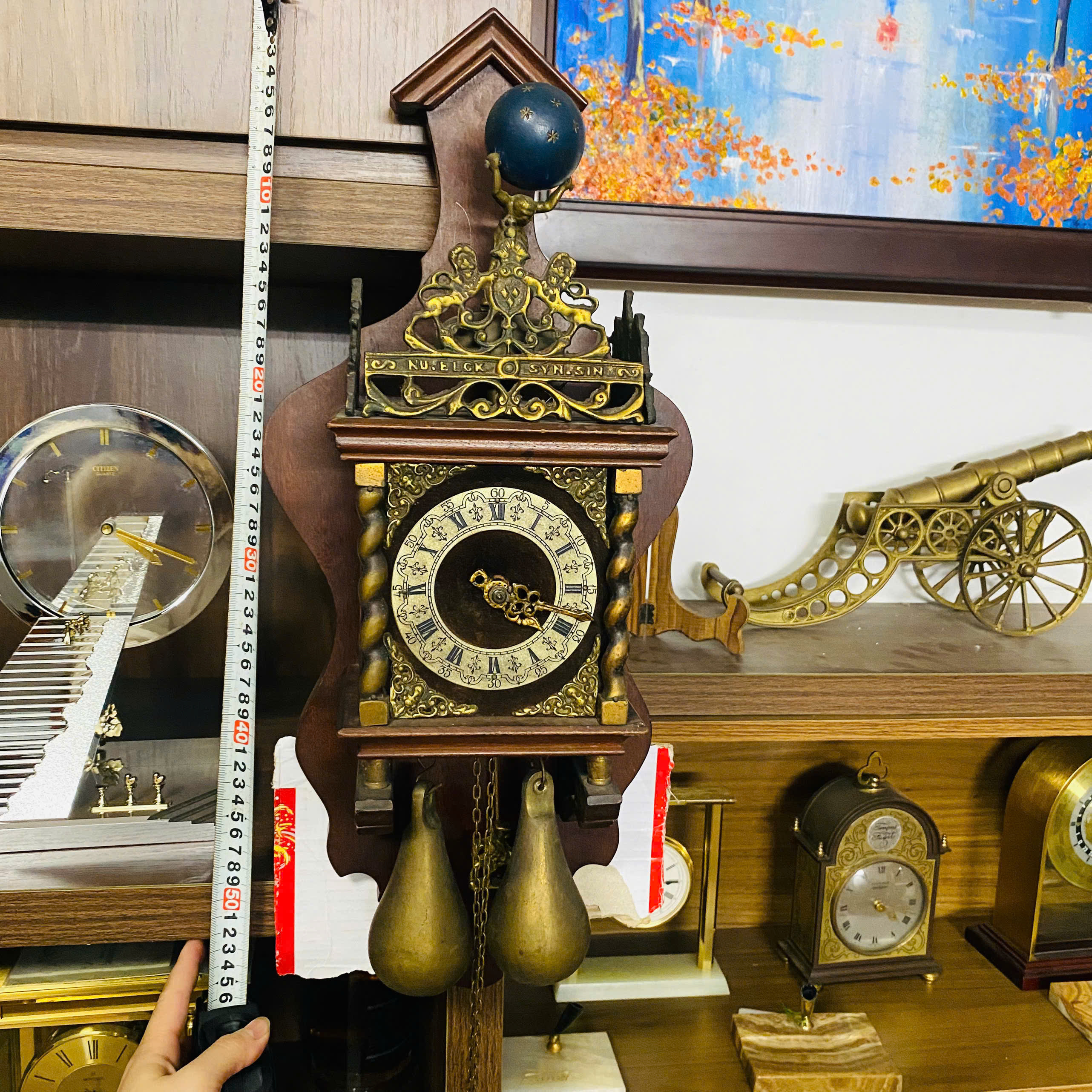 Đồng hồ treo tường tạ lê Wuba Hà Lan size trung