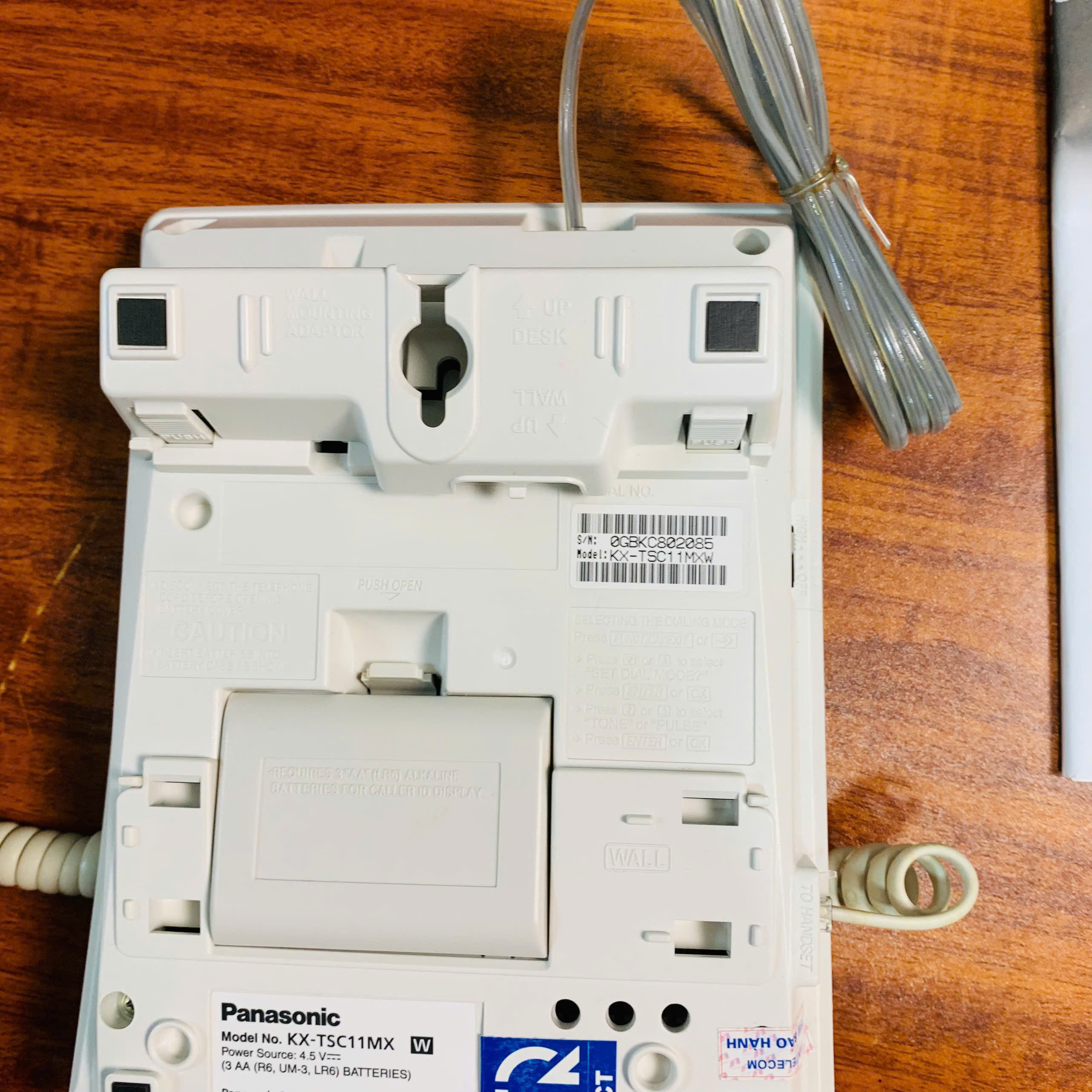 Điện thoại để bàn Panasonic xưa
