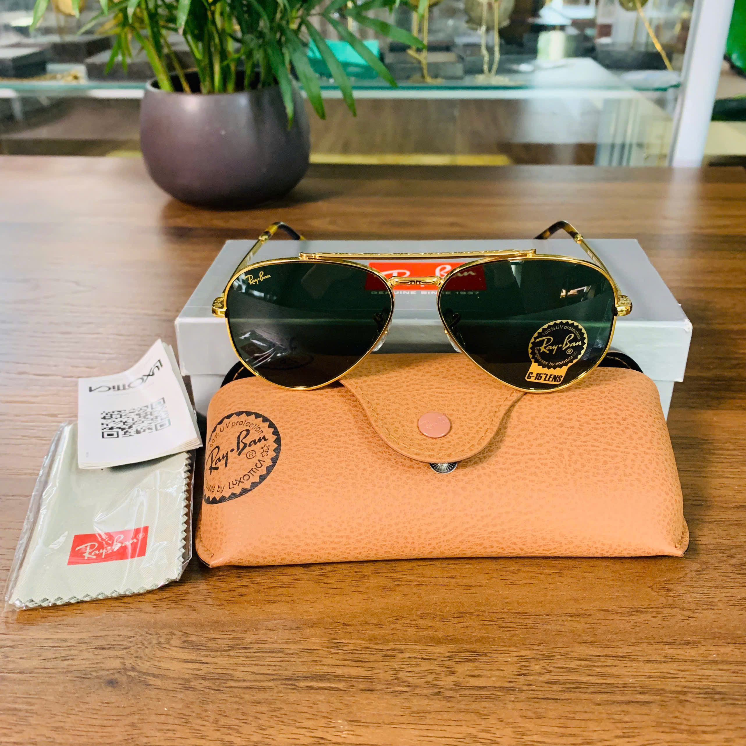 Kính Rayban Italy, new full hộp