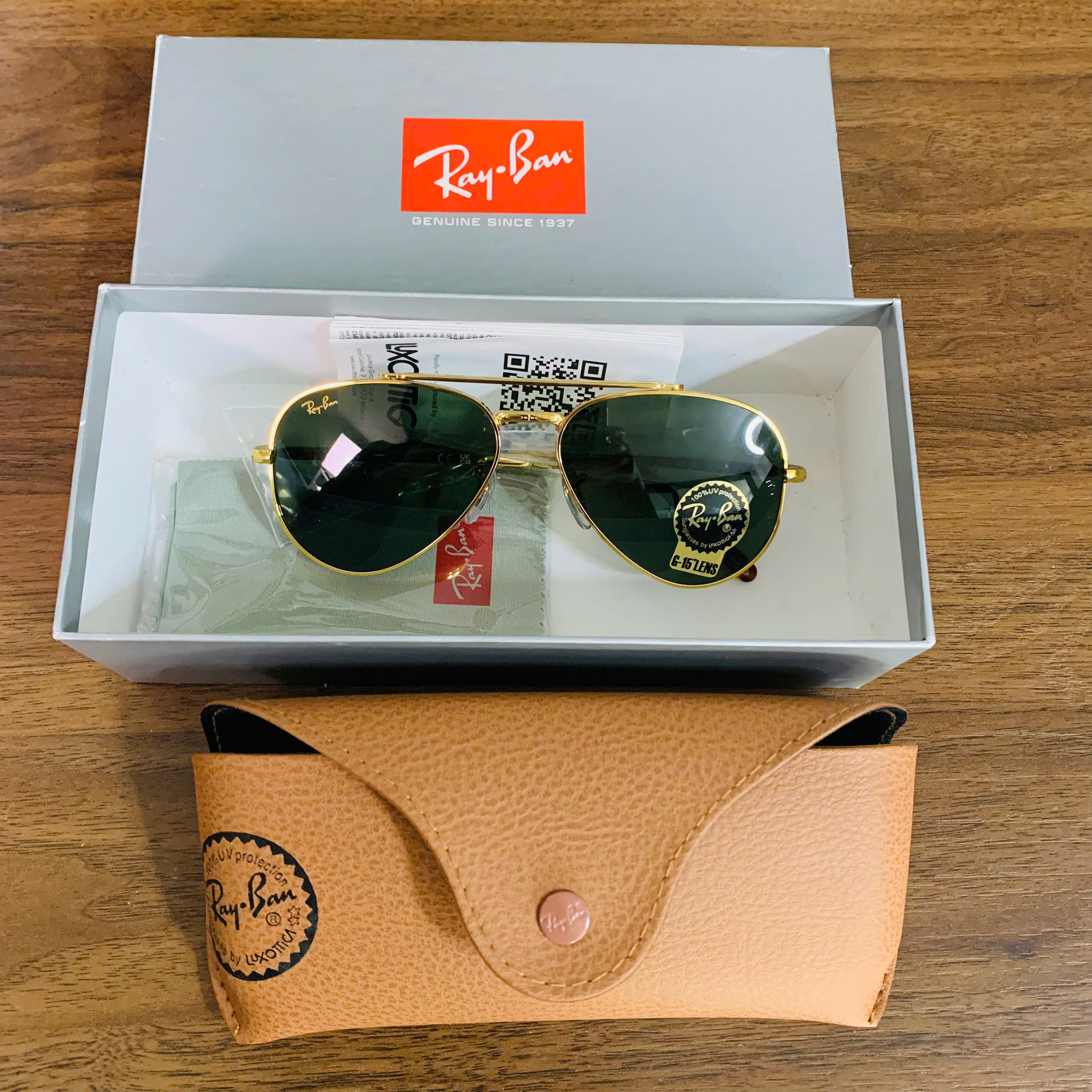 Kính Rayban Italy, new full hộp