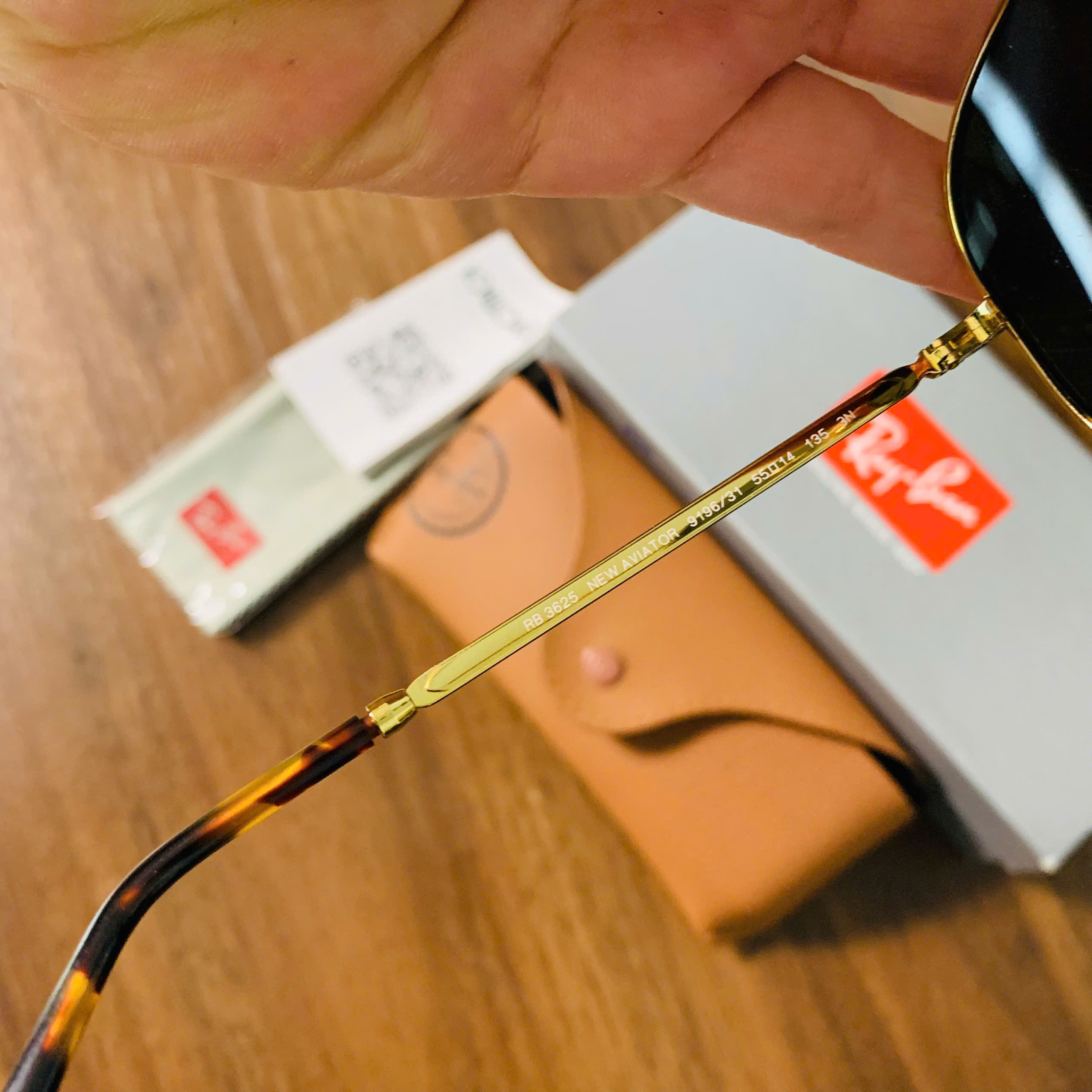 Kính Rayban Italy, new full hộp