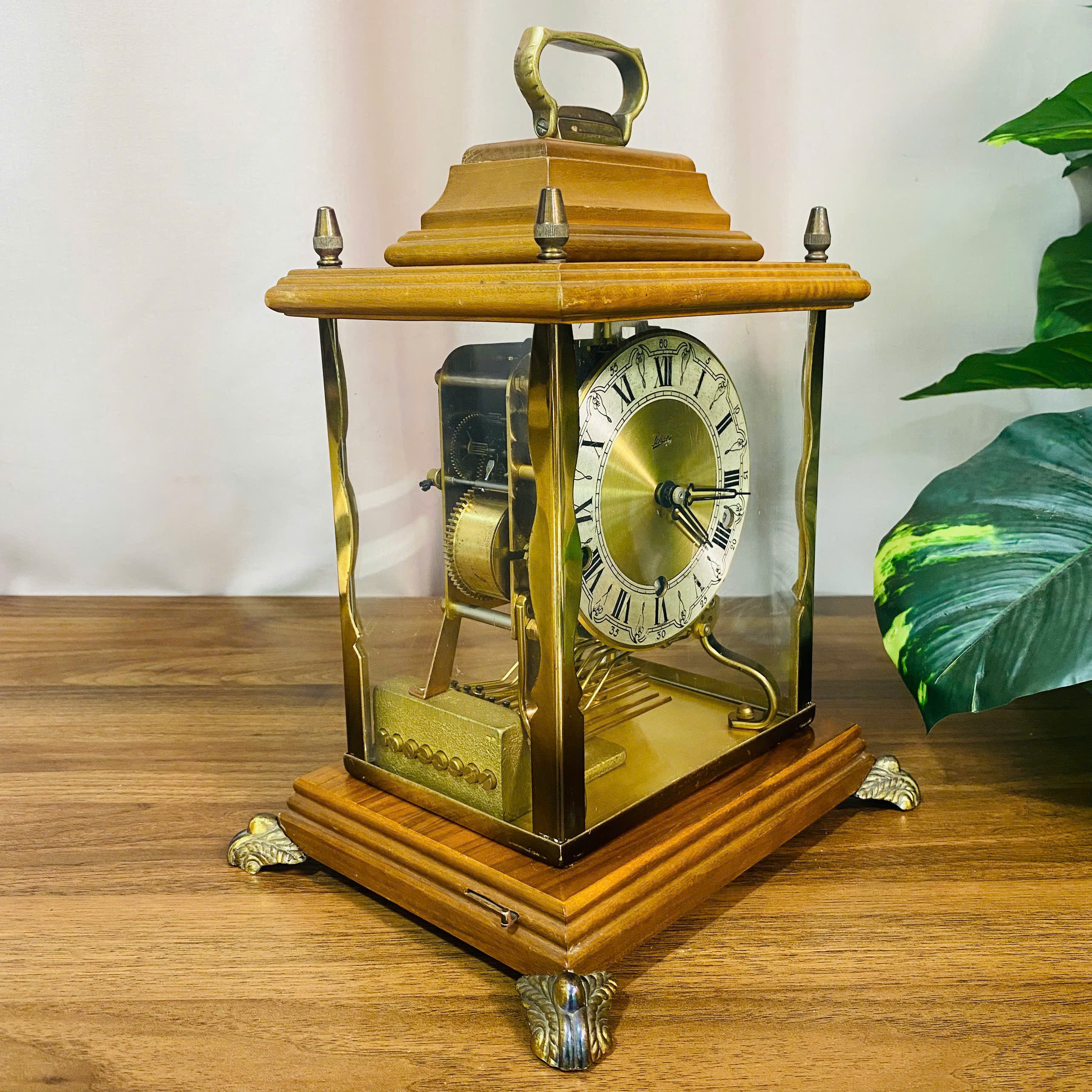 Đồng hồ để bàn Schatz 8 gông 8 búa 3 bản nhạc