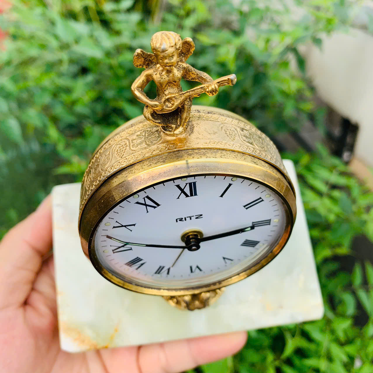 Đồng hồ báo thức RITZ cót ngày