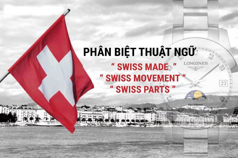Phân biệt các thuật ngữ Swiss Made - Swiss Movevement - Swiss Parts