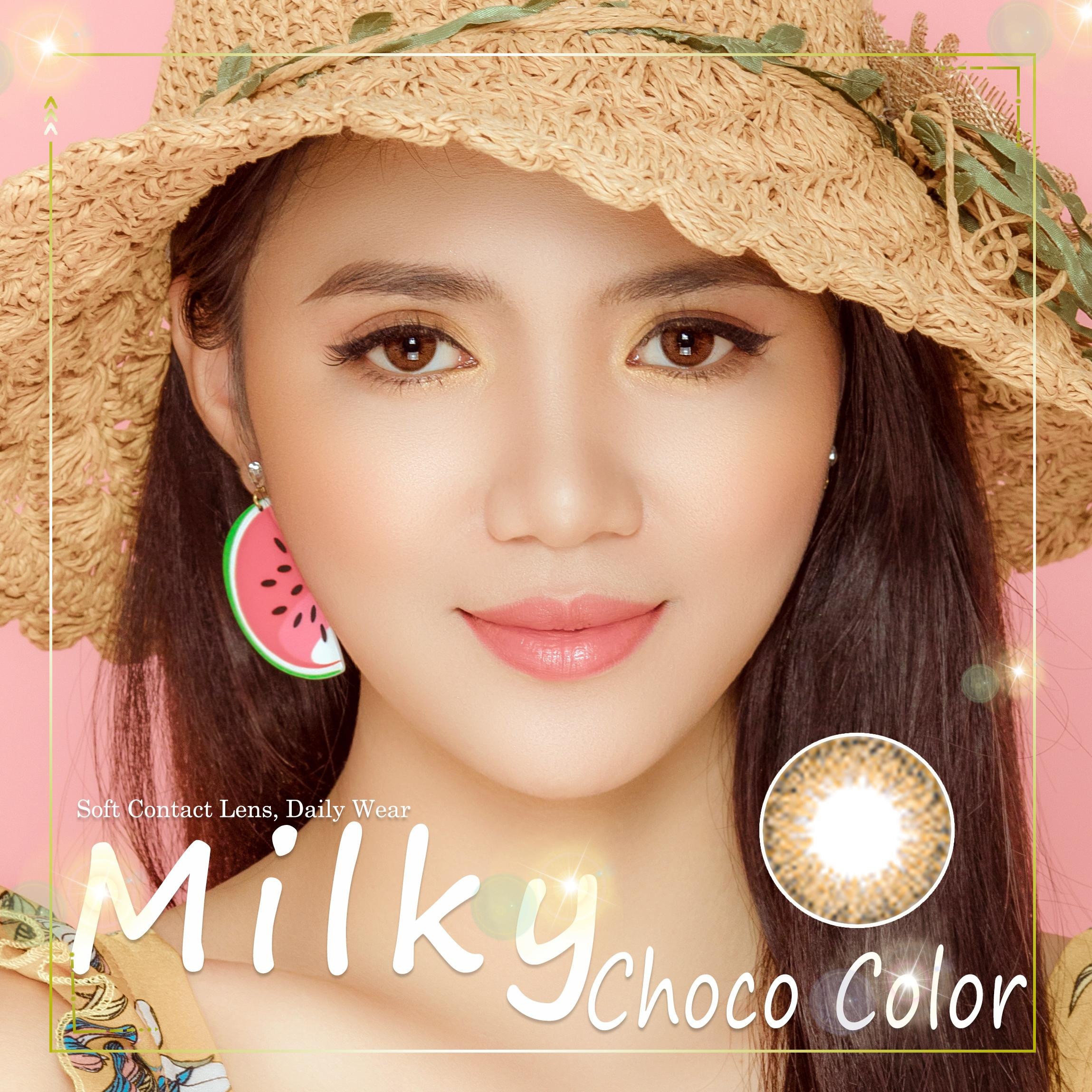 Kính áp tròng Milky Choco