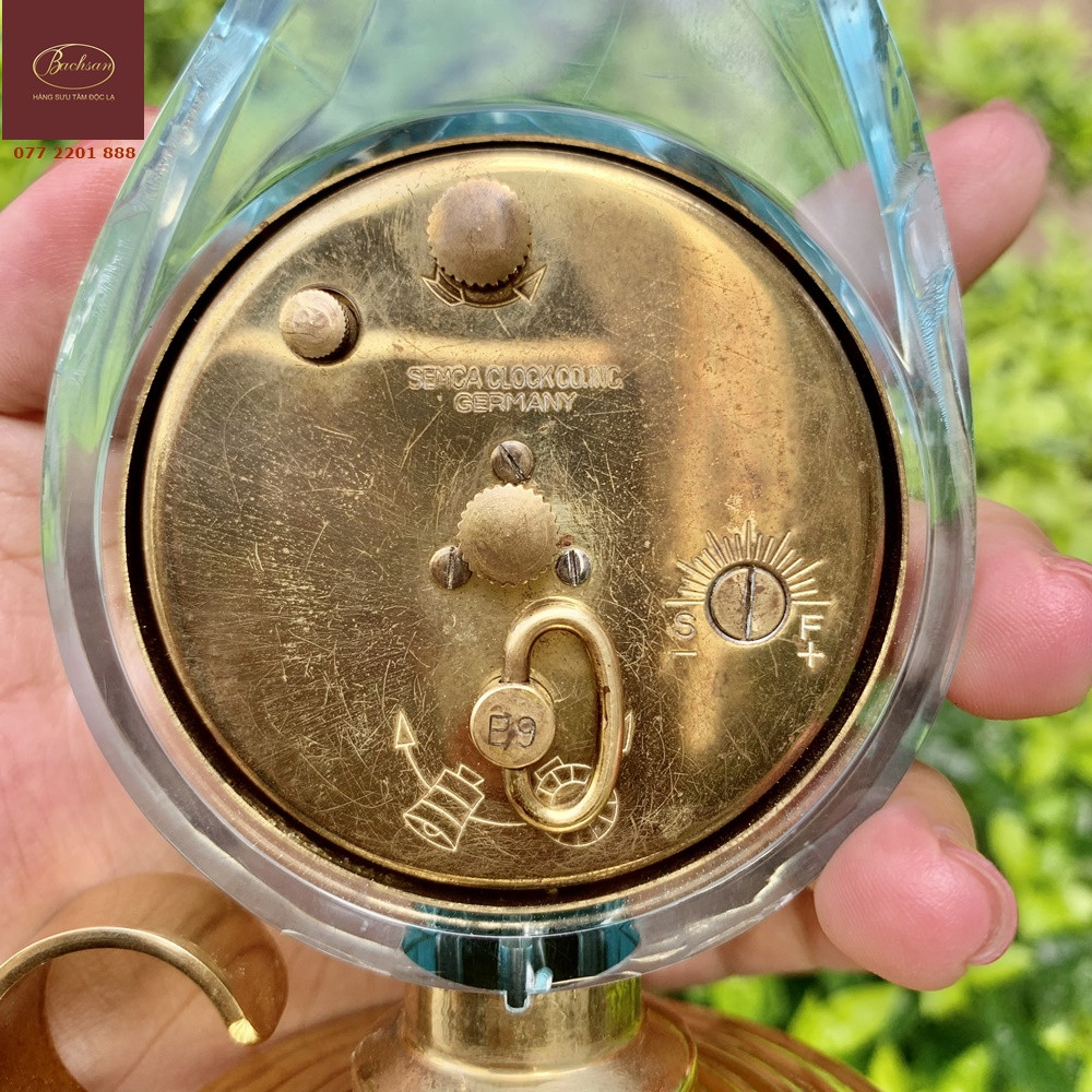 Đồng hồ báo thức Phinney-Walker dáng giọt nước