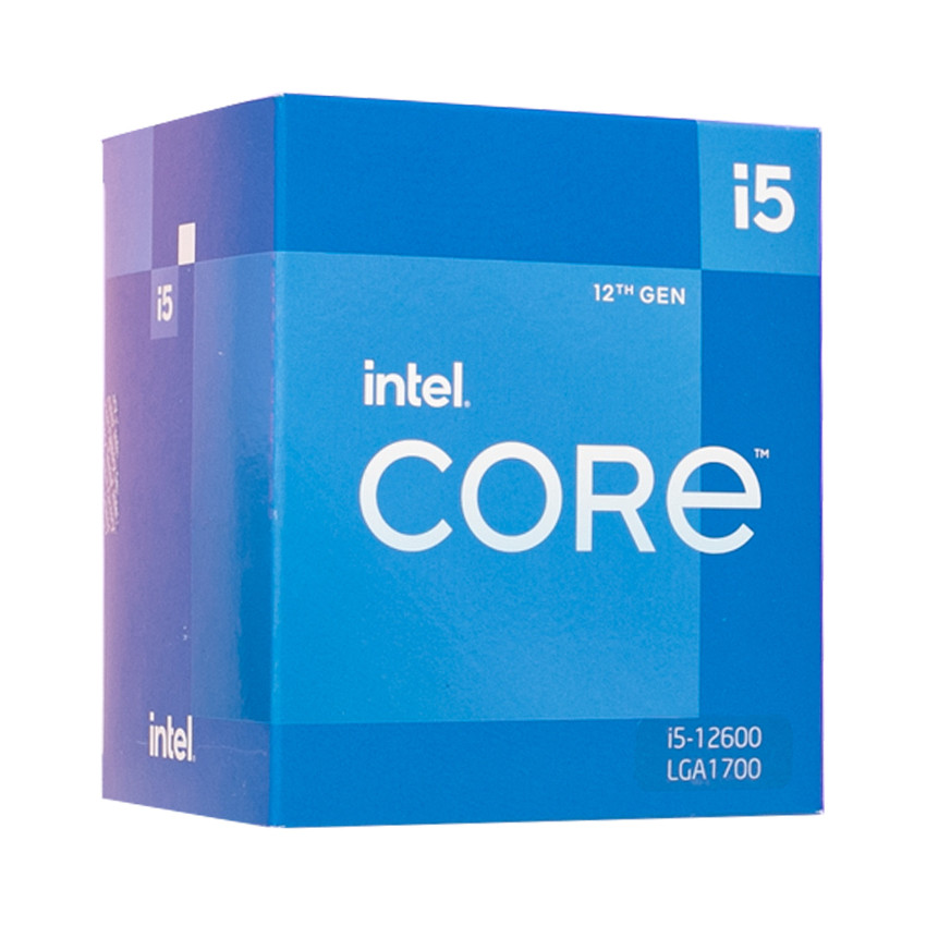 CPU Intel Core i5-12600 (Upto 4.8Ghz, 6 nhân 12 luồng, 18MB Cache, 65W) - Socket Intel LGA 1700)- MBC