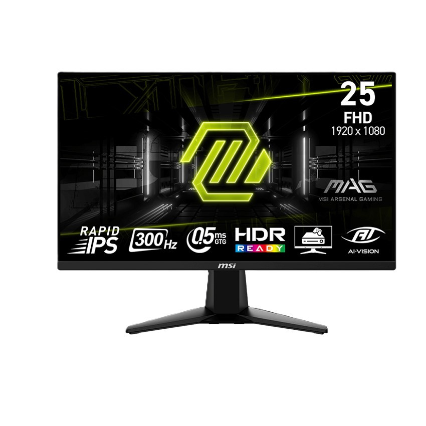 MÀN HÌNH LCD MSI MAG 255XF 24.5" FHD RAPID IPS 300HZ 0.5MS 120% sRGB HDMI+DP CHUYÊN GAME