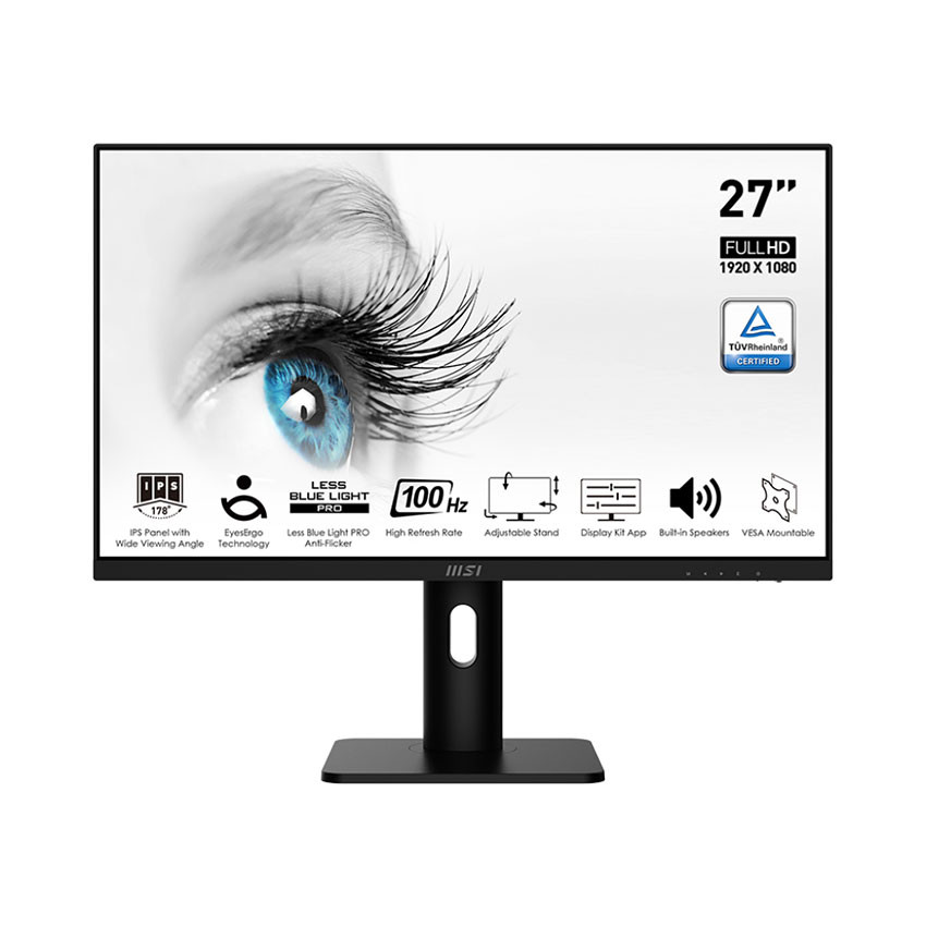 Màn hình MSI Pro MP273AP (27 inch/FHD/IPS/100Hz/5ms) BLACK
