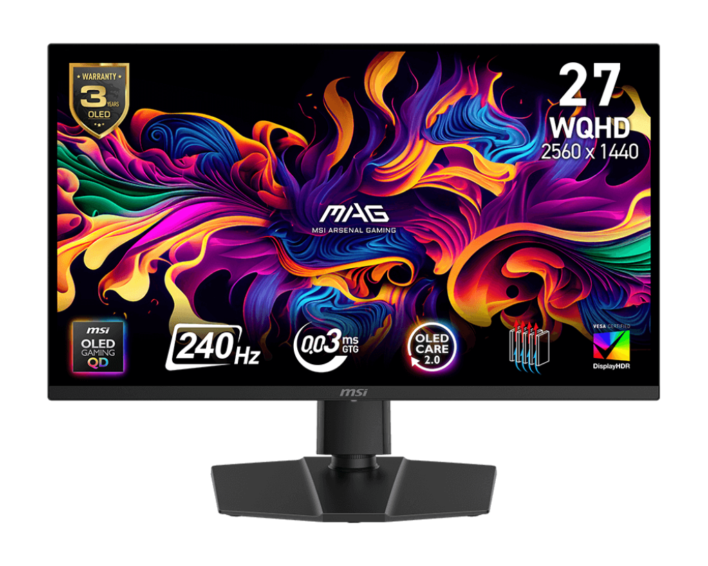 Màn hình Gaming MSI MAG 273QP QD-OLED X24 27 inch