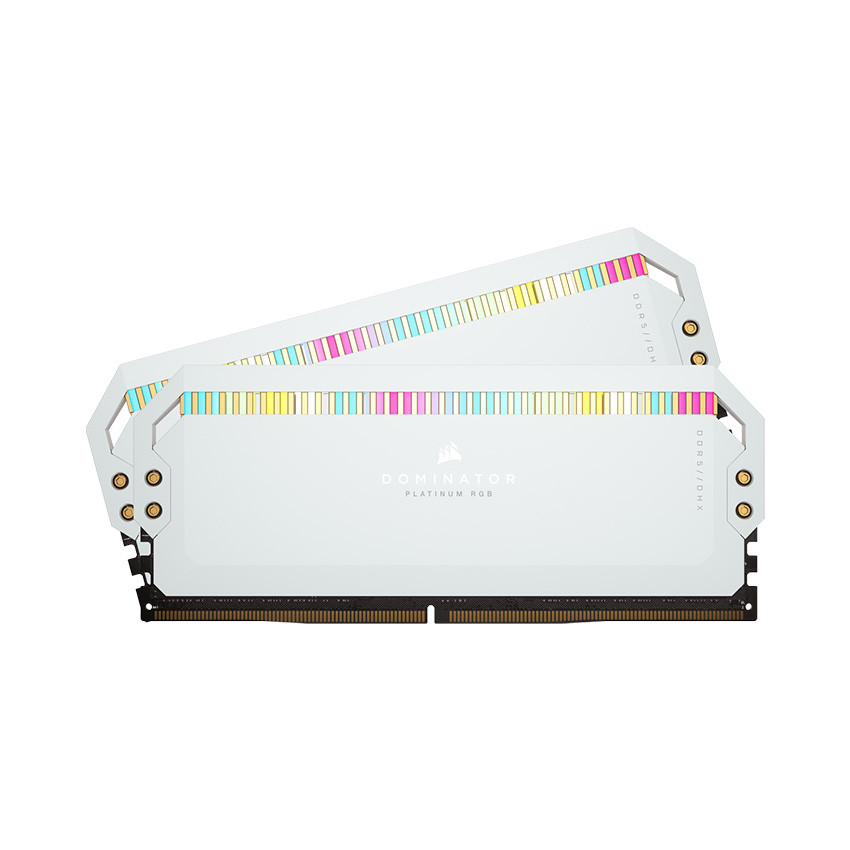 Ram Desktop Corsair DOMINATOR PLATINUM RGB White Heatspreader (CMT32GX5M2B5600C36W) 32GB (2x16GB)