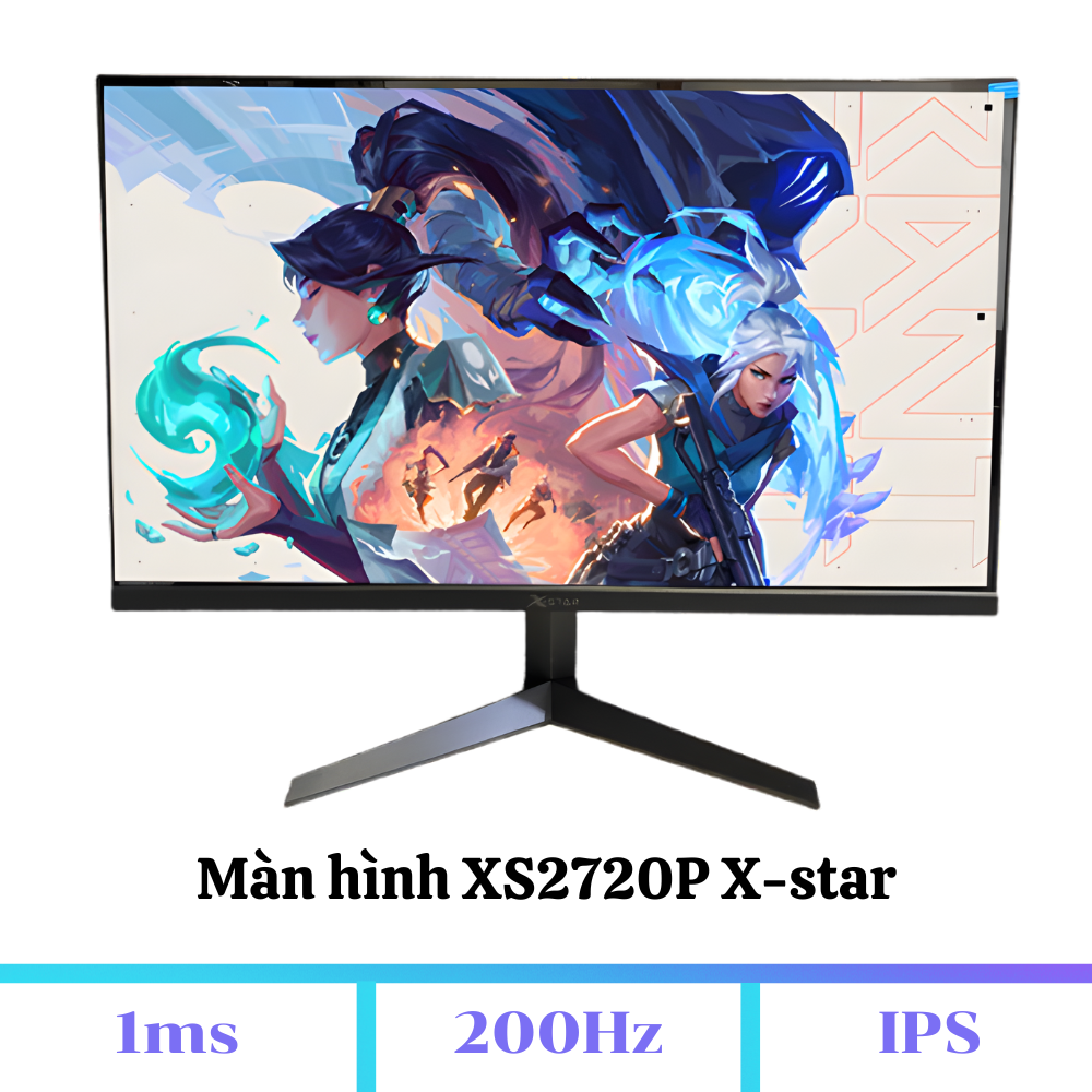 Màn Hình hãng XSTAR 27 inch 200HZ - Mới 100% FULL BOX - Hàng hãng bảo hành 2 năm