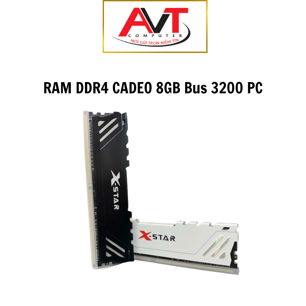 Ram PC DDR4 XSTAR 8GB bus 3200 Tản nhiệt bảo hành chính hãng 36 tháng
