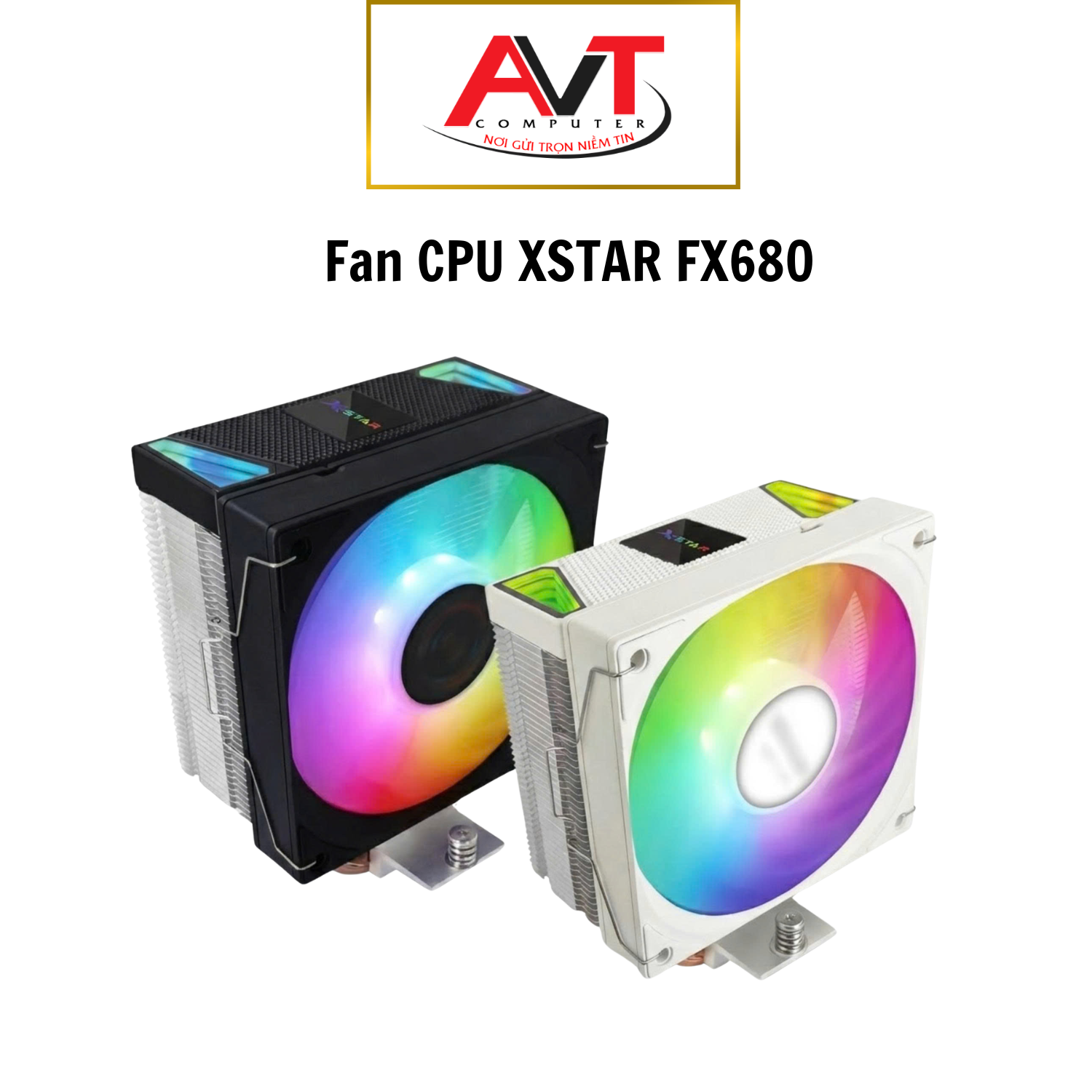 Tản nhiệt khí CPU X-STAR FX680 Đen