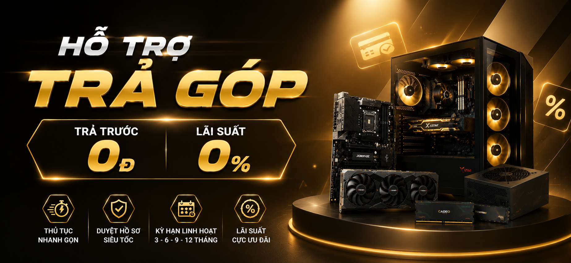 Hỗ trợ trả góp