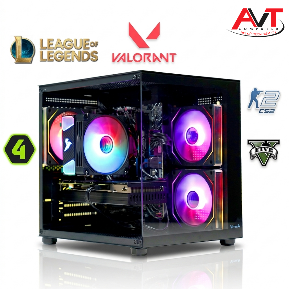 PC Gaming I5 12400F - RAM 16GB - GTX 1660 Super 6GB 2nd - SSD 256GB Nvme