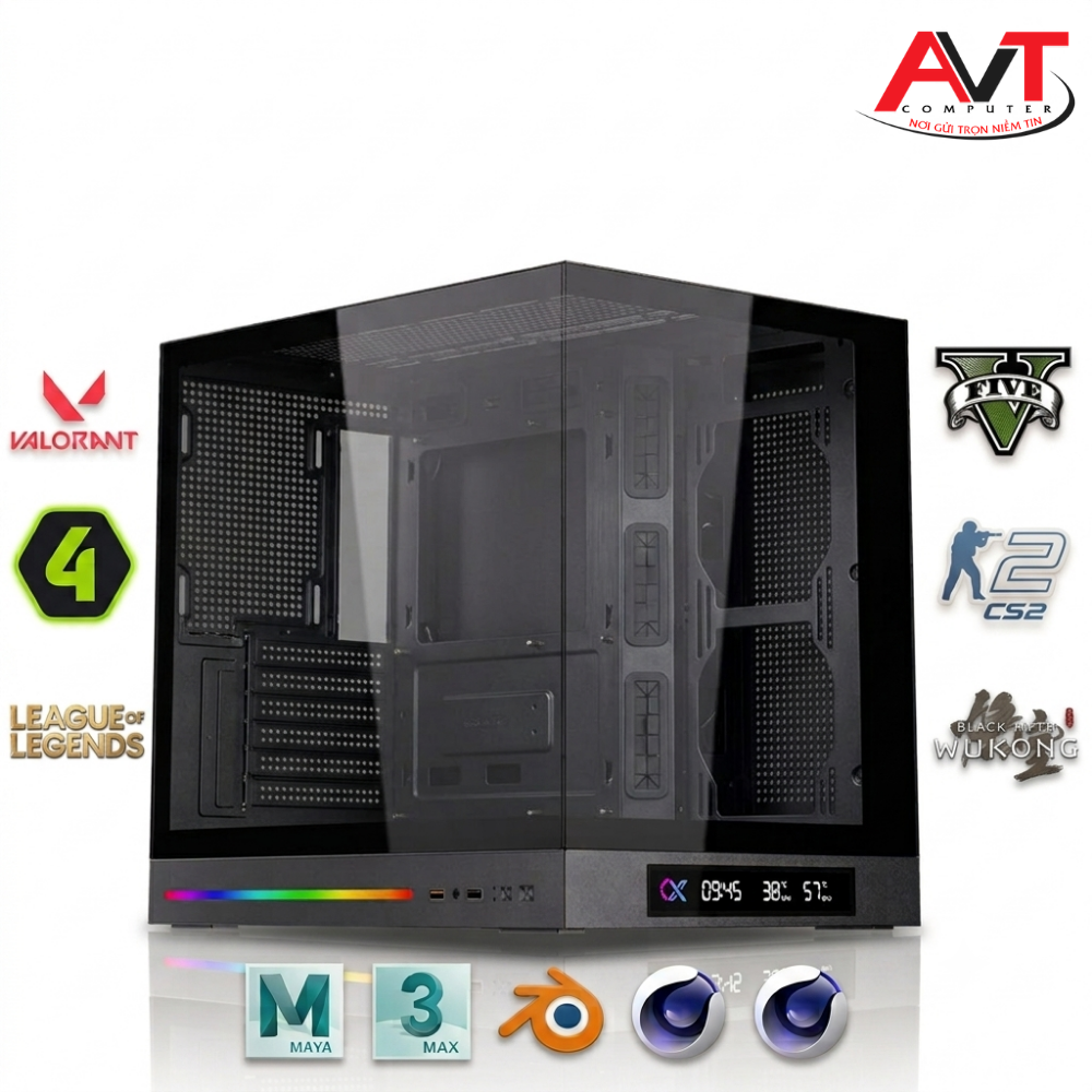 PC Gaming Core Ultra 7 265K - RAM 16GB/6000 - RTX5060Ti 8GB - SSD 500GB Nvme